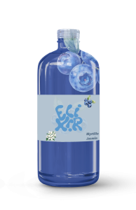 Packaging de la boisson relaxante saveur myrtille et jasmin 